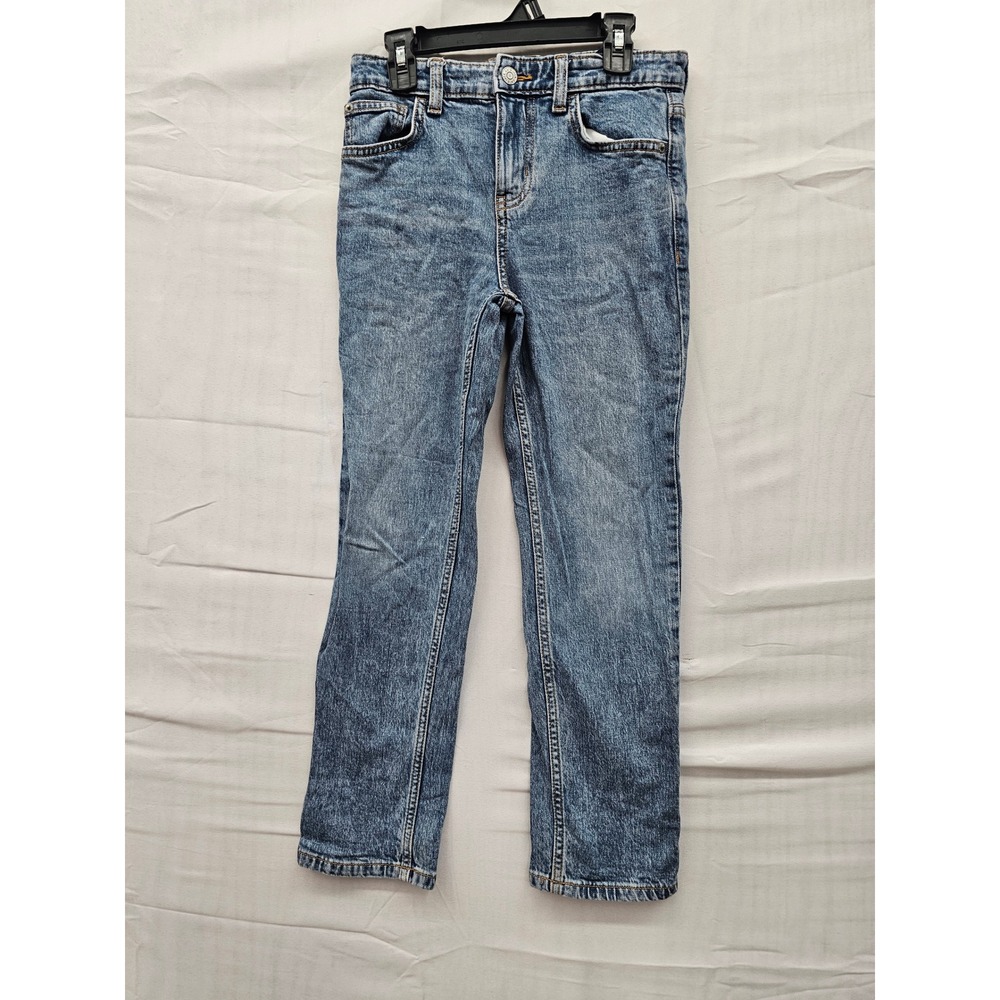 Cat & Jack Boys Slim Fit Super Stretch Jeans Medium Wash Blue Size 10